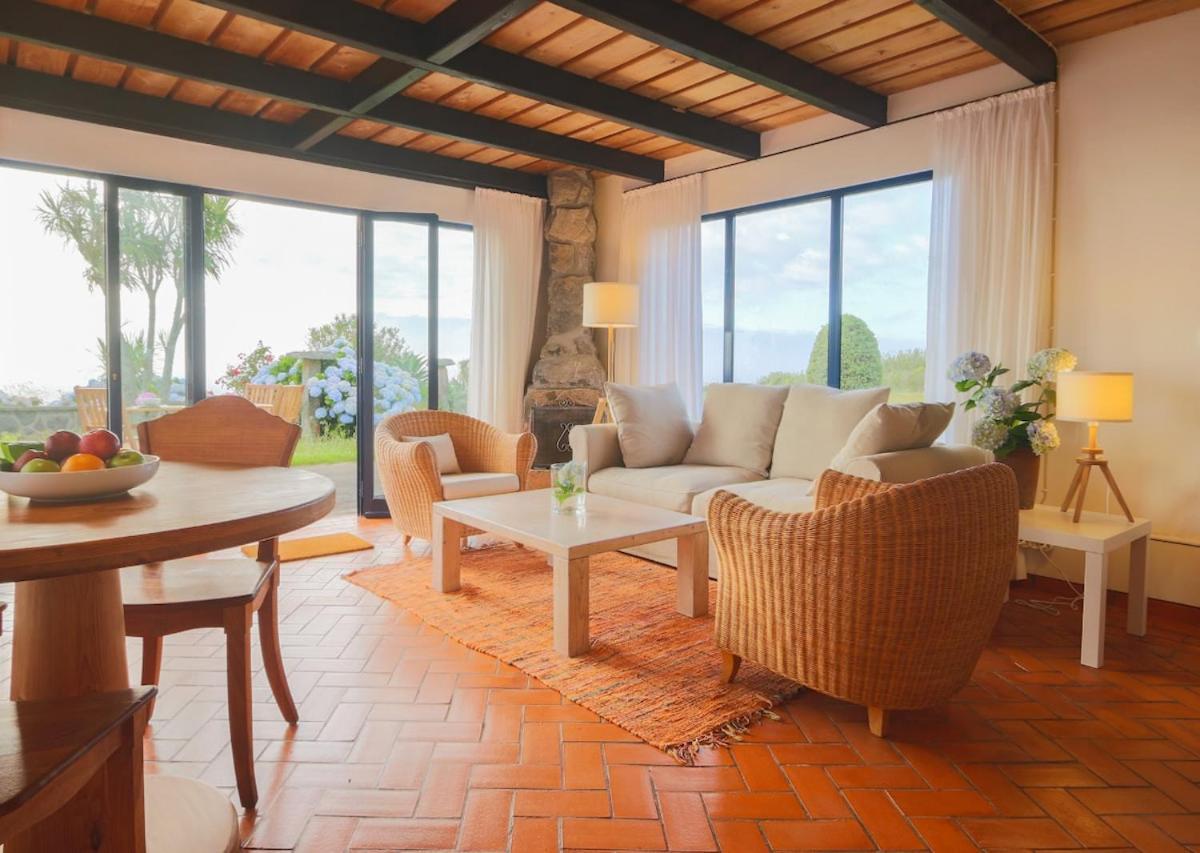 Green Oceanview Relaxing Cottage Mosteiros  Eksteriør bilde